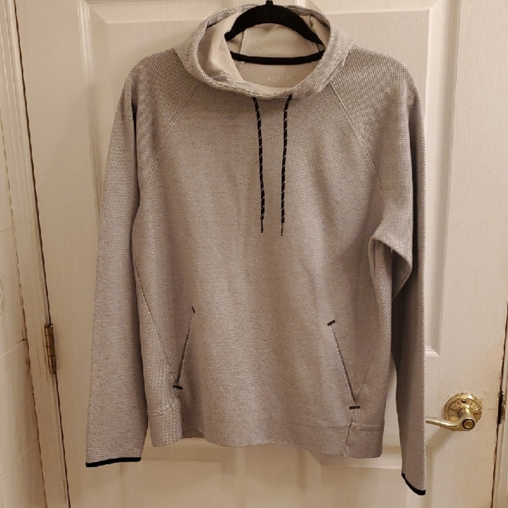 Old Navy Mens Waffle Weave Pullover Hoodie Size M